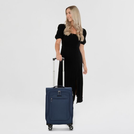 Cocoono Monterrey 4 Rollen Trolley 58 cm mit Dehnfalte