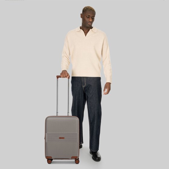 Farmhood Eco Edition 02 4 Rollen Kabinentrolley 55 cm mit Dehnfalte