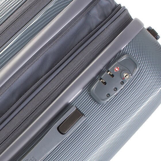 Heys Vantage 4 Rollen Trolley L 76 cm mit Dehnfalte