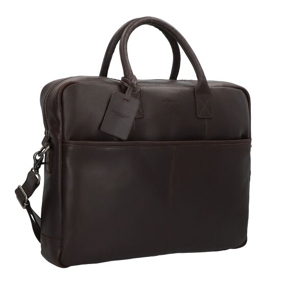Burkely Vintage Max Aktentasche Leder 44 cm Laptopfach