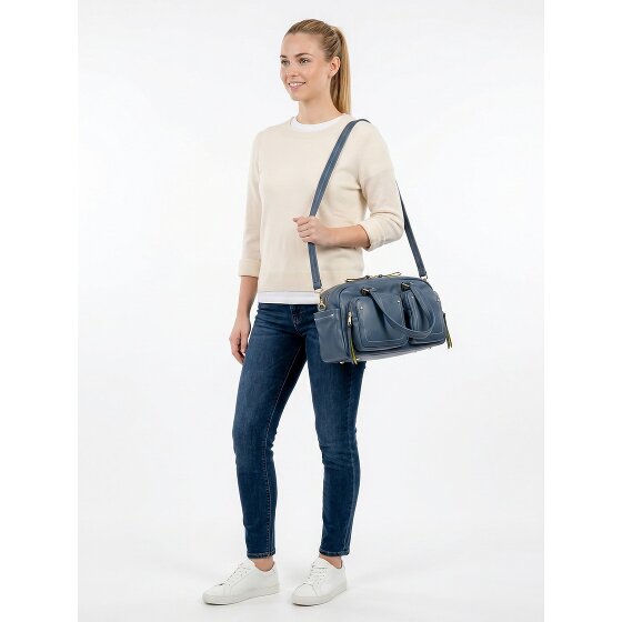 DuDu Pocket Schultertasche Leder 33 cm