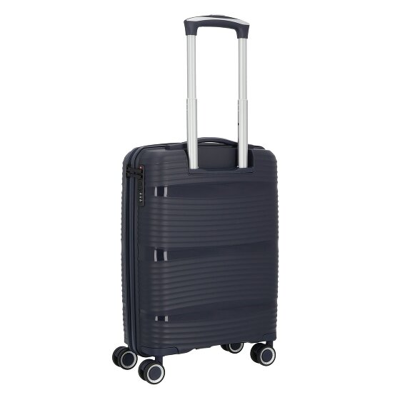 d&n Travel Line 4200 4 Rollen Kabinentrolley S 55 cm