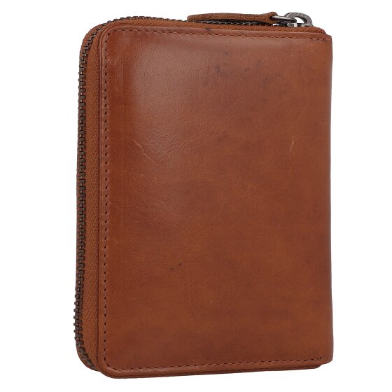 Greenburry Newport Geldbörse RFID Schutz Leder 10 cm