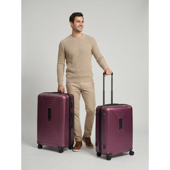 Redolz Essentials 14 4-Rollen Kofferset M+L mit Dehnfalte