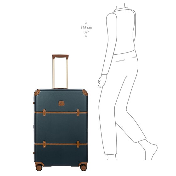 Bric's Bellagio 4 Rollen Trolley 76 cm mit Dehnfalte