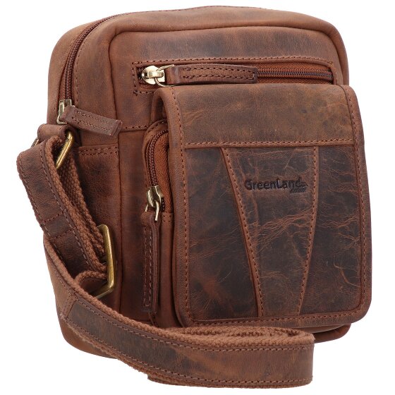 Greenland Nature Montenegro Umhängetasche RFID Leder 15 cm