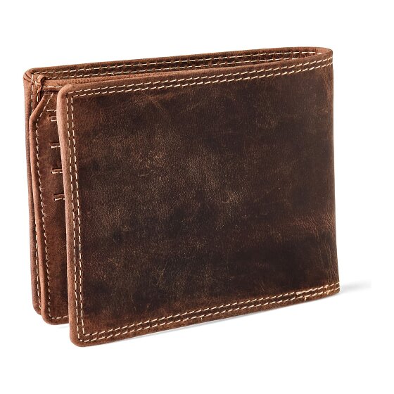 Jack Kinsky Baltimore 101 Geldbörse RFID Schutz Leder 13 cm