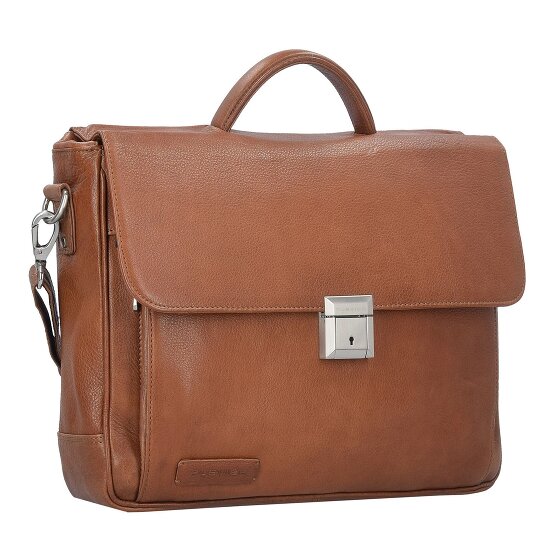Plevier 400er Serie Aktentasche Leder 40 cm Laptopfach