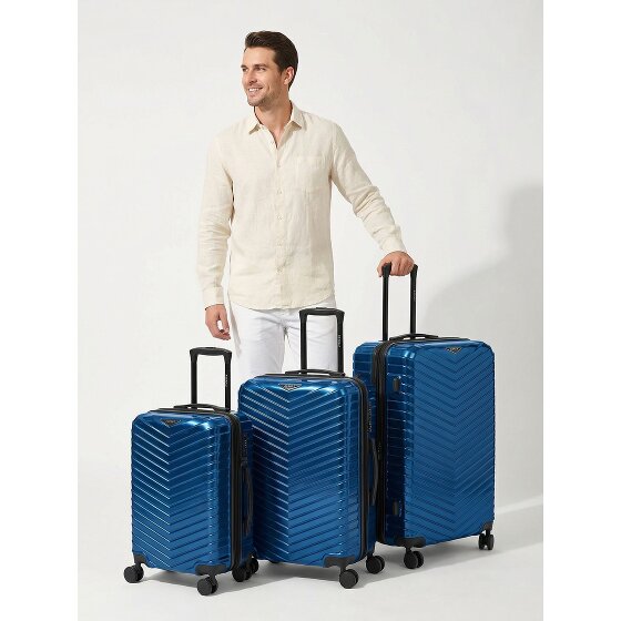 Redolz Essentials 18 4 Rollen Kofferset 3-teilig mit Dehnfalte