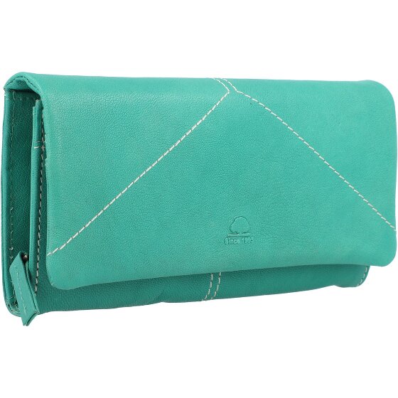Greenburry Tumble Nappa Geldbörse Leder 19 cm