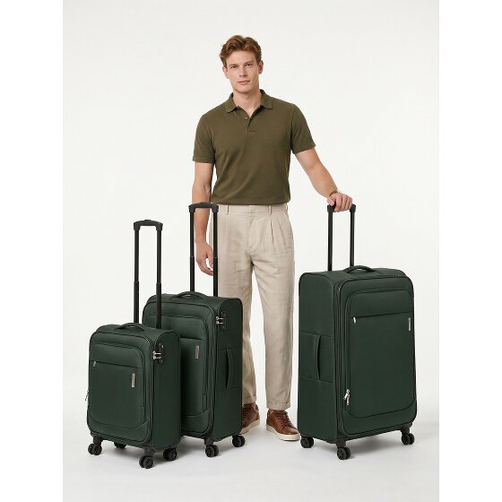 Travelite Priego 4 Rollen Kofferset 3-teilig