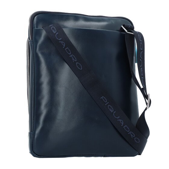 Piquadro Blue Square Umhängetasche Leder 21 cm
