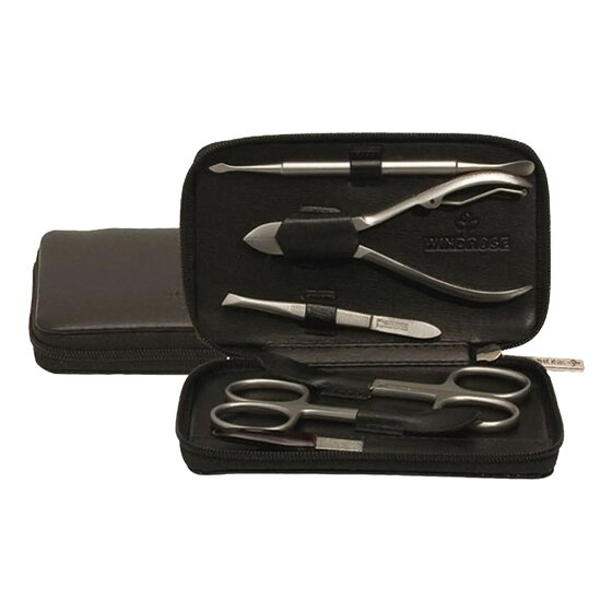 Windrose Ambiance Schmuckkasten Leder 12.5 cm