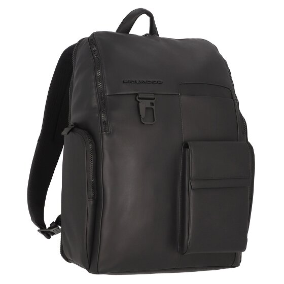 Piquadro Finn Business-Rucksack Leder 43 cm Laptopfach