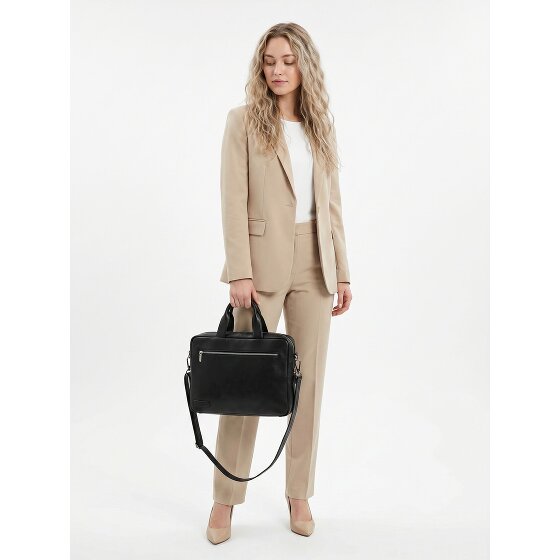 Plevier Jimmy Aktentasche Leder 31 cm Laptopfach