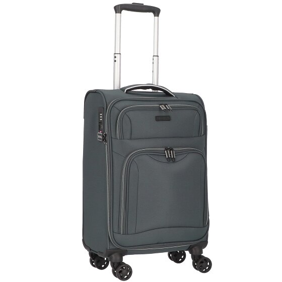 d&n Travel Line 9204 4 Rollen Kabinentrolley 55 cm