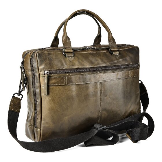 Greenburry Newport Aktentasche Leder 43 cm Laptopfach