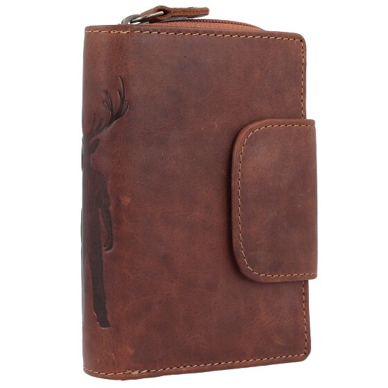 Jack Kinsky Monterey Geldbörse RFID Schutz Leder 10 cm