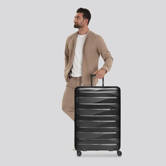 Bergpfeil Travel 4-Rollen Trolley L 75 cm mit Dehnfalte