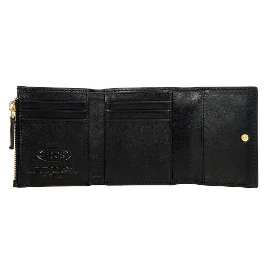 Bric's Volterra Geldbörse RFID Schutz Leder 11 cm