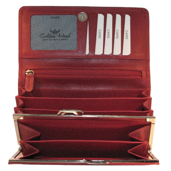 Golden Head Polo Geldbörse RFID Leder 17 cm