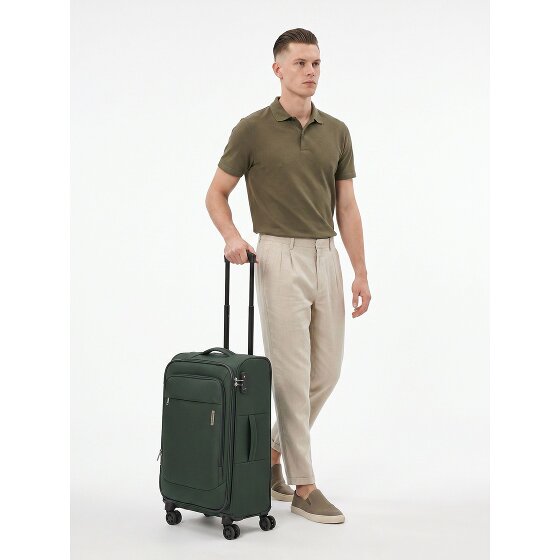 Travelite Priego 4 Rollen Trolley M 66 cm