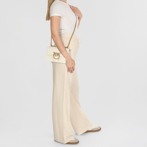 PINKO Love One Schultertasche Leder 21 cm