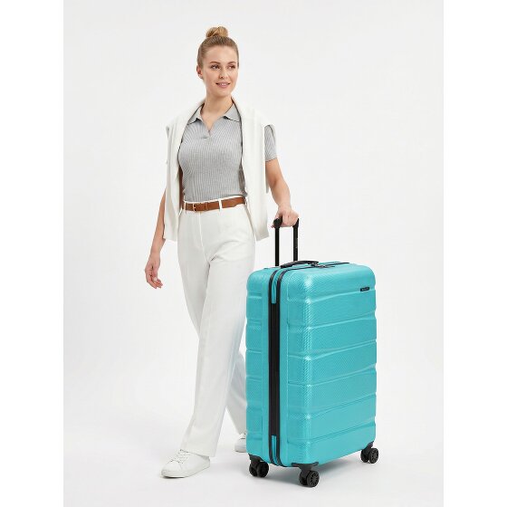 Franky Munich 4.0 4 Rollen Trolley L 76 cm mit Dehnfalte