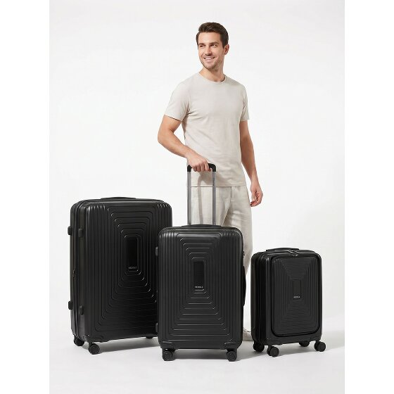 Redolz Essentials 14 4 Rollen Kofferset 3-teilig mit Dehnfalte