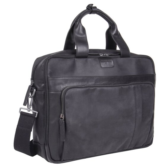 Strellson Brick Lane Aktentasche Leder 39 cm Laptopfach