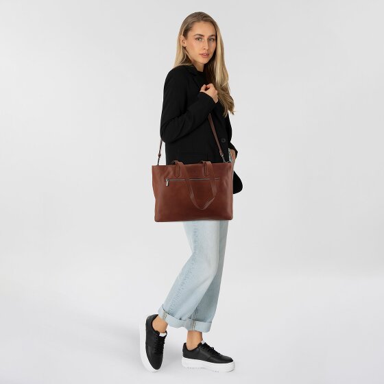 Plevier Power Shopper Tasche Leder 43.5 cm Laptopfach