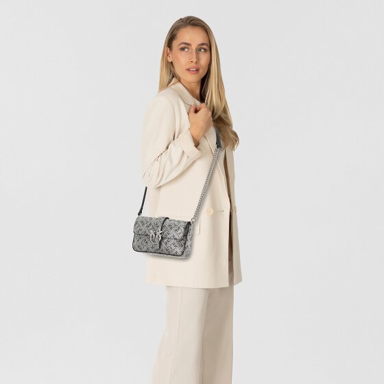 PINKO Love One Mini Bag Umhängetasche Leder 18 cm