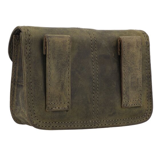 Greenburry Vintage Gürteltasche Leder 13 cm