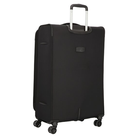 d&n Travel Line 9504 4 Rollen Trolley L 76 cm mit Dehnfalte