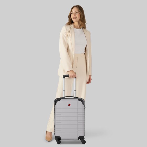 Wenger Amplar Evo 4 Rollen Kabinentrolley S 53 cm mit Dehnfalte