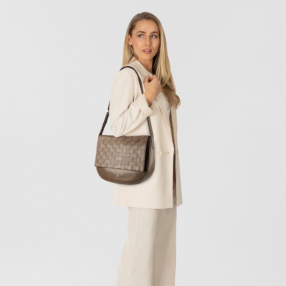 DuDu Umhängetasche Leder 34 cm
