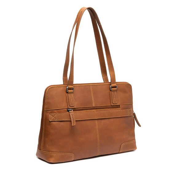 The Chesterfield Brand Branson Schultertasche Leder 37 cm Laptopfach
