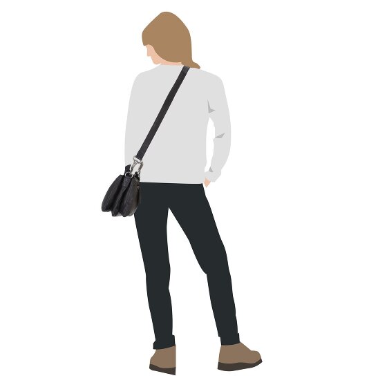 Harbour 2nd Anchor Love Evita Umhängetasche Leder 21 cm