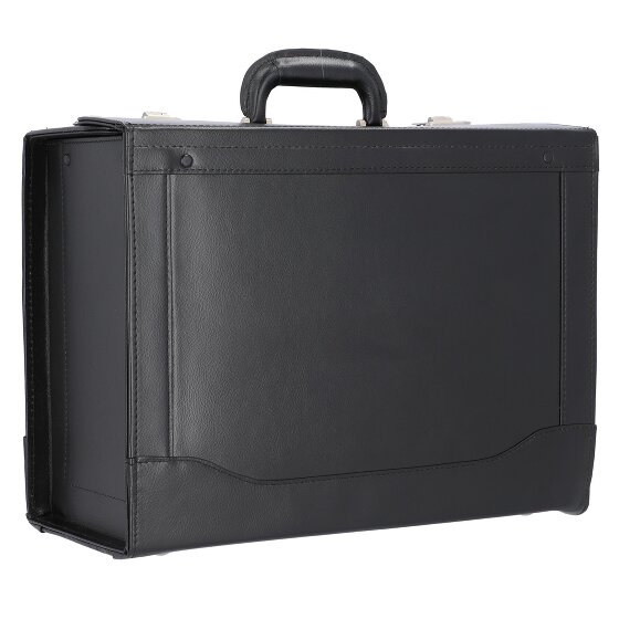 Alassio Pilotenkoffer Leder 45 cm Laptopfach