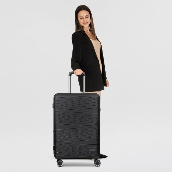 Franky Dallas 3.0 4 Rollen Trolley M 65 cm mit Dehnfalte