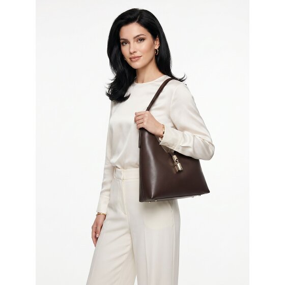 Furla Goccia Schultertasche Leder 30 cm