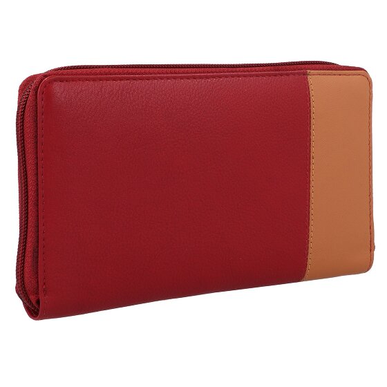 Greenburry Nappa Geldbörse RFID Schutz Leder 19.5 cm