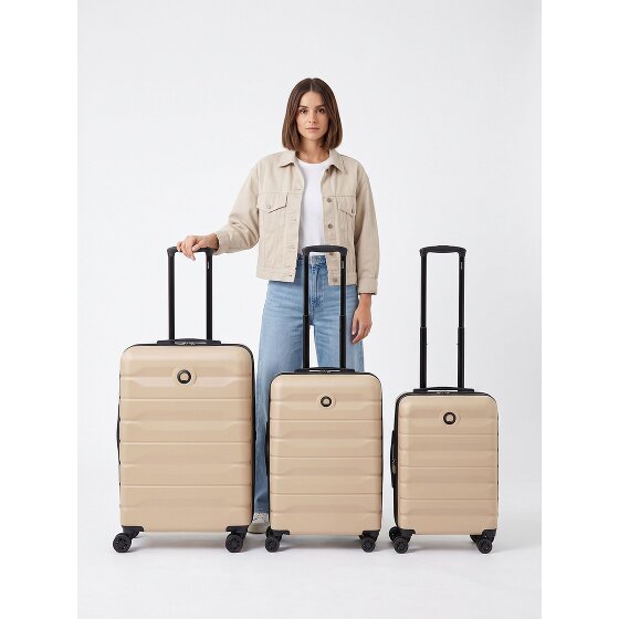 Delsey Paris Air Armour 4 Rollen Kofferset 3-teilig mit Dehnfalte