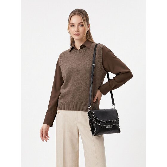 Patrizia Pepe Radical Boho Schultertasche Leder 35 cm