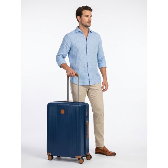 Bric's Ferrara 4 Rollen Trolley M 69 cm mit Dehnfalte