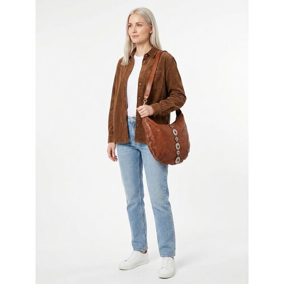Campomaggi Magda Schultertasche Leder 41 cm