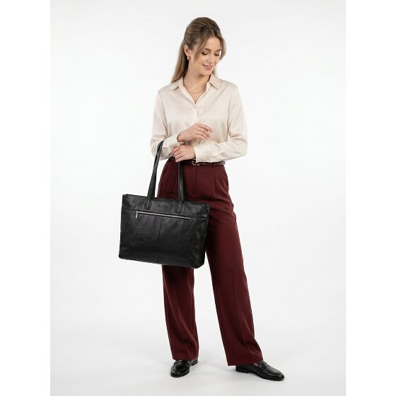 Plevier Power Shopper Tasche Leder 43.5 cm Laptopfach