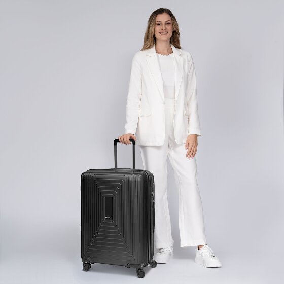 Redolz Essentials 14 4 Rollen Trolley M 65 cm mit Dehnfalte