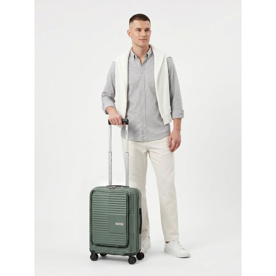 Redolz Essentials 17 2.0 4 Rollen Kabinentrolley 55 cm Laptopfach mit Dehnfalte