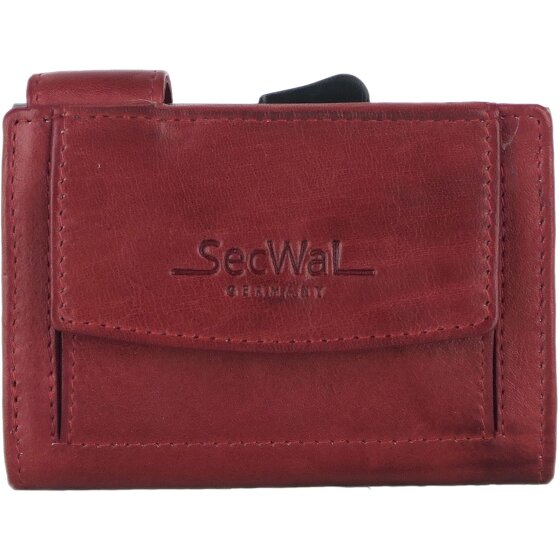 SecWal SecWal 2 Kreditkartenetui Geldbörse RFID Leder 9 cm